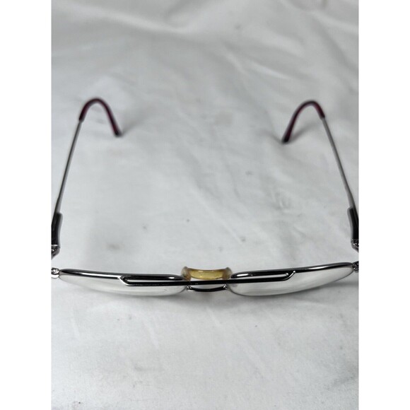 MARCHON NYC M-JONATHAN 2 115 Light Brown Mens Aviator Eyeglasses 56-16-140 - Picture 5 of 8